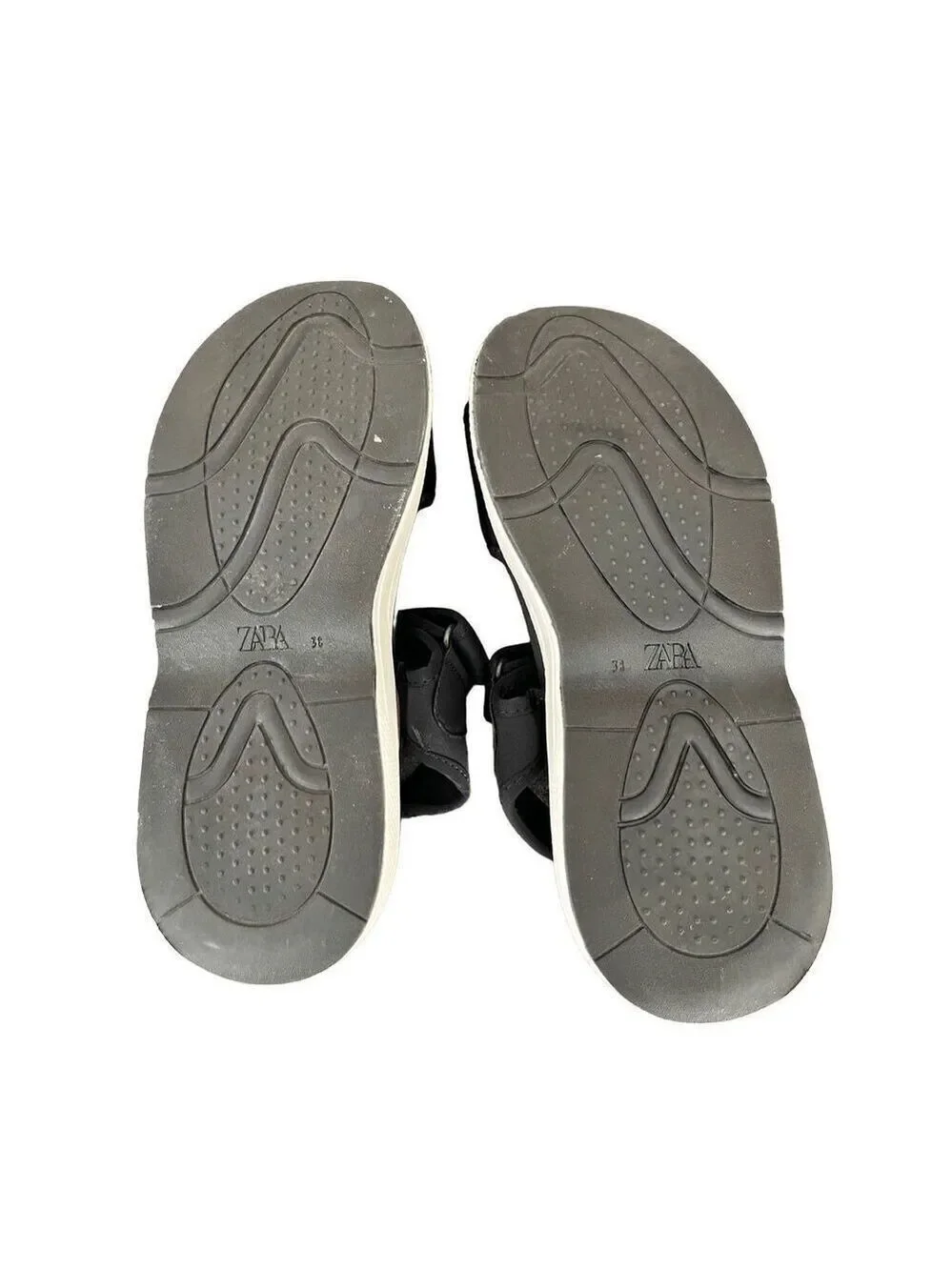 ZARA Platform Wedge Sandals size 8 - Picture 8 of 9